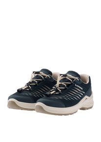 Wanderschuh Lowa "ZIRROX II GTX LO JR", Jungen, Gr. 36, navy, dune, Synthetik, Textil, Schuhe Wanderschuh, wasserdicht dank Gore-Tex Membrane, Topseller