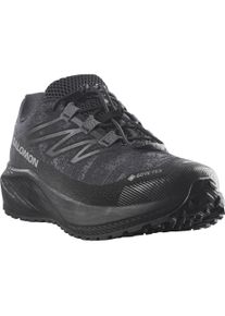 Laufschuh Salomon "AERO FLOW GRVL GORE-TEX", Damen, Gr. 47, asphalt, schwarz, cloudburst, Synthetik, Textil, Schuhe Laufschuh, wasserdicht