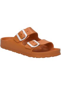 Hausschuh Josef Seibel "Martinique", Damen, Gr. 42, orange, Obermaterial: 100% Sonstiges Material (Ananasfaser) AM_PF ., Schuhe Hausschuh