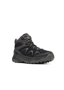 Wanderschuh Merrell "YOKOTA 3 MID GORE-TEX", Herren, Gr. 41, schwarz, Leder, Synthetik, Schuhe Wanderschuh, wasserdicht dank Gore-Tex Membrane