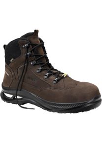 Sicherheitsschuh Elten "THELON XXG GTX Mid" Gr. 43, braun, 43, Obermaterial: 100% Rindnubukleder CNU., Schuhe, Sicherheitsschuh