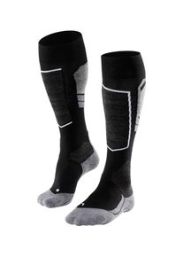 Skistr&uuml;mpfe Falke "SK4 Advanced", Herren, Gr. 44-45, schwarz (schwarz, mix), Materialmix, normal, Socken Skistr&uuml;mpfe, w&auml;rmend, hohe Feuchtigkeitsaufnahme, schnell trocknend