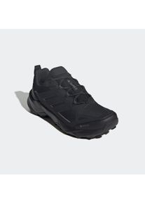 Wanderschuh adidas terrex "TERREX SKYCHASER AX5 GORE-TEX", Herren, Gr. 43, core schwarz, core schwarz, carbon, Synthetik, Textil, Schuhe Wanderschuh, wasserdicht dank Gore-Tex Membrane
