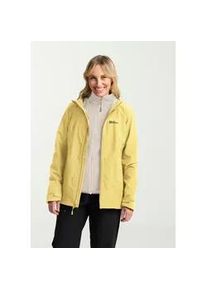 3-in-1-Funktionsjacke Jack Wolfskin "MOONRISE 3IN1 JKT W", Damen, Gr. XS, lemonice, Obermaterial: 100% Polyester. Futter: 100% Polyester. Innenjacke: 100% Polyester, Jacken, Topseller