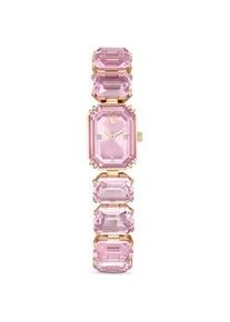 Quarzuhr Swarovski "MILLENIA", rosa (rosa, ros&eacute;goldfarben), Armbanduhren, Damen, Quarzuhr, Armbanduhr, Damenuhr, Swarovski-Kristalle, Swiss Made