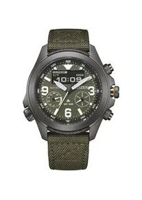 Solaruhr Citizen, gr&uuml;n, Armbanduhren, Herren, Armbanduhr, Herrenuhr, analog, digital, Tag