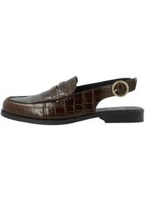 Ca'Shott Bootsschuh CA'SHOTT "Ca'Shott Low shoe CASROBERTA", Herren, Gr. 38, Normalschaft, schwarz braun croco, Obermaterial:, Schuhe Bootsschuh