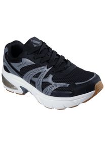 Sneaker Skechers "SHADOW", Herren, Gr. 42, schwarz (schwarz, grau), Lederimitat, Mesh, Schuhe Sneaker, Chunky Sneaker, Schn&uuml;rschuh mit auff&auml;lliger Laufsohle