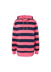 Tchibo - Kapuzen-Sweatpullover - Damen - Gr. XS - dunkelblau/gestreift