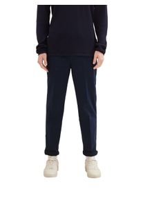 Chinohose Tom Tailor Denim, Herren, Gr. M, N-Gr, blau (sky captain blau), Web, Obermaterial: 97% Baumwolle, 3% Elasthan. Futter: 100% Baumwolle, unifarben, regular fit kn&ouml;chelfrei, Hosen Chinohose, im Four-Pocket Style