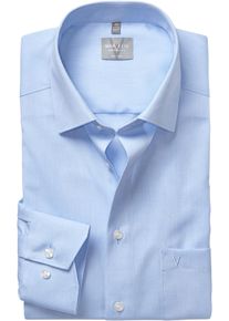 Langarmhemd MARVELIS, Herren, Gr. 50, N-Gr, bleu, Web, Obermaterial: 100% Baumwolle, unifarben, comfort fit, 2-Knopf-Manschette, Hemden Langarmhemd, Businesshemd, comfort fit, New-Kentkragen