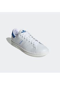 Sneaker adidas originals "STAN SMITH", Herren, Gr. 37, wei&szlig; (cloud wei&szlig;, cloud wei&szlig;, blau), Leder, Schuhe Sneaker