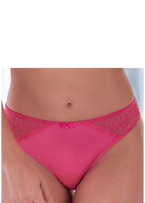 Slip s.Oliver "Denise", Herren, Gr. 40/42, pink, Spitze, Obermaterial: 86% Polyamid, 14% Elasthan, Unterhosen Slip, mit Zierschleife und kleinem Glitzeraccessoire