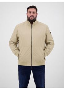 Blouson Lerros "Blouson leicht gef&uuml;ttert in GROSSEN GR&Ouml;SSEN", Herren, Gr. 6XL, kitt, 100% Polyester, Jacken Blouson, Herren Blouson in &Uuml;bergr&ouml;&szlig;e, Wasser- und windabweisend, Atmungsaktiv