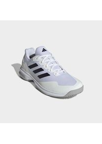 Tennisschuh adidas Performance "GAMECOURT 2.0 OMNICOURT", Herren, Gr. 45, ftwwht, cschwarz, gretwo, Synthetik, Textil, Schuhe Tennisschuh, Multicourt-Schuh, Allcourt-Schuh
