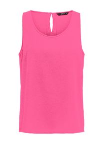 Blusenshirt Only "ONLNOVA LIFE VIS S/L TOP SOLID", Damen, Gr. 42, rosa (carmine rose), Web, Obermaterial: 100% Viskose, unifarben, regular fit, Rundhals, Shirts Blusenshirt