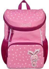 Kinderrucksack Scooli "Mini-Me, Bella Bunny", M&auml;dchen, Gr. B/H/T: 20cm x 29cm x 13cm, rosa (bella bunny), Polyester, Rucks&auml;cke Kinderrucksack