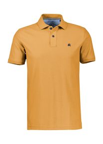 Poloshirt Lerros "Poloshirt mit COOL & DRY in GROSSEN GR&Ouml;SSEN", Herren, Gr. 4XL, dull peach, 60% Baumwolle, 40% Polyester, ohne Ausschnitt, Shirts Poloshirt, &Uuml;bergr&ouml;&szlig;e, Feuchtigkeitsregulierend, angenehm k&uuml;hl, Pflegeleicht