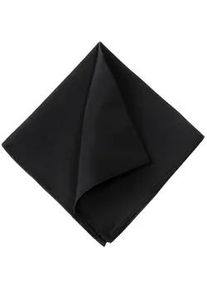 Einstecktuch MONTI "RENZO", Herren, schwarz, Seide, Klassisch, Modet&uuml;cher, aus reiner Seide mit eleganter Twill-Struktur &ndash; 30 x 30 cm