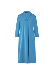 Kleid kleinem Reverskragen Peter Hahn blau, 42