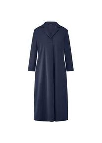 Kleid kleinem Reverskragen Peter Hahn blau, 46