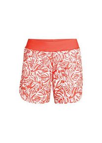 LANDS' END Badeshorts, Damen,  Orange, Nylon-Mischung, by Lands' End