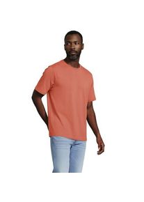 LANDS' END Super-T Kurzarm-Shirt, Classic Fit, Herren,  Rot, Baumwolle, by Lands' End