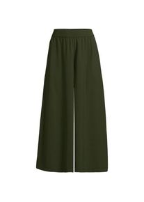 LANDS' END Creaseless 7/8-Palazzohose, Damen,  Gr&uuml;n, Polyester, by Lands' End