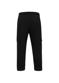 Cargohose Urban Classics "Urban Classics Herren Cargo Sweatpants", Herren, Gr. XL, US-Gr&ouml;&szlig;en, schwarz, 65% Baumwolle, 35% Polyester, unifarben, relaxed fit, Hosen Cargohose