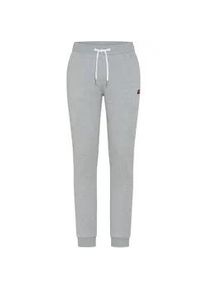 Jogginghose Ellesse "ISLINGTON JOG PANT", Herren, Gr. M, N-Gr, grau marl, Sweatware, Obermaterial: 80% Baumwolle, 20% Polyester, meliert, figurumspielend lang, Hosen Jogginghose, Elastischer Bund mit Kordelzug, schmale Passform