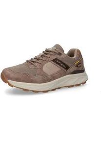 Sneaker Camel Active, Herren, Gr. 40, hellbraun, Leder, Textil, Schuhe Sneaker, Schn&uuml;rschuh, Freizeitschuh, Halbschuh mit sportiver Laufsohle