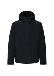 Softshelljacke North Bend "Softshelljacke NBBergwala W-PRO 15000", Herren, Gr. M, schwarz, Obermaterial: 90% Polyester PES. 10% Elasthan EL., Jacken Softshelljacke