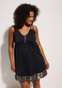 bonprix Badekleid, schwarz, Gr.44, Feminines Badekleid mit geschmackvollem Design