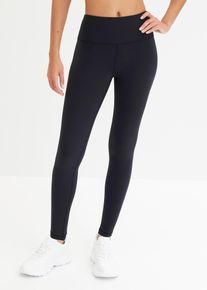 bonprix Ultra-leichte Sport-Leggings mit Komfortbund, schwarz, Gr.40/42 (M), Sport-Leggings, wie eine zweite Haut aus weicher, anschmiegsamer Qualit&auml;t