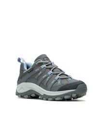 Wanderschuh Merrell "CLAYPOOL 2 SPORT GORE-TEX", Damen, Gr. 39, grau (rock), Synthetik, Schuhe Wanderschuh, wasserdicht dank Gore-Tex Membrane