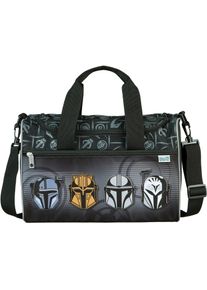 Sporttasche Scooli "Jurassic World", M&auml;dchen, Gr. B/H/T: 35cm x 23cm x 16cm, bunt (star wars), Polyester, bedruckt, Taschen Sporttasche