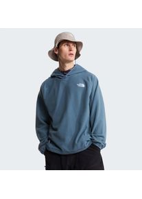 Fleecepullover The North Face "M OXARA HOODED FLEECE", Herren, Gr. XL, granite grau, Obermaterial: 100% Polyester, Sweatshirts Fleecepullover, sportlicher Stil, f&uuml;r Erwachsene, mit K&auml;ngurutasche