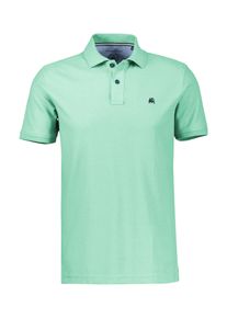 Poloshirt Lerros "Poloshirt mit COOL & DRY in GROSSEN GR&Ouml;SSEN", Herren, Gr. 4XL, mint water, 60% Baumwolle, 40% Polyester, ohne Ausschnitt, Shirts Poloshirt, &Uuml;bergr&ouml;&szlig;e, Feuchtigkeitsregulierend, angenehm k&uuml;hl, Pflegeleicht