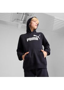 Kapuzensweatshirt Puma "ESS NO. 1 LOGO HOODIE FL B", Jungen, Gr. 164, blau (new navy), Fleece, Obermaterial: 66% Baumwolle, 34% Polyester, bedruckt, regular fit normal, Rundhals, angesetztes B&uuml;ndchen, Sweatshirts Kapuzensweatshirt, f&uuml;r Sportmode und Streetwear, mit Jerseyfutter, mit K&auml;ngurutasche