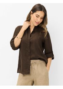 Brax Damen Hemd Style VICKI dark ebony, dunkelbraun, Gr. 36