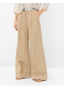 Brax Damen Palazzohose Style MARLENE LIGHT MOCHA, Beige, Gr. 38