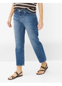 Brax Damen Five-Pocket-Hose Style MADISON S USED LIGHT BLUE, denim blau, Gr. 44K