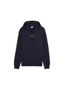Kapuzensweatshirt Puma "ESS LOGO LAB STORY 1 HOODIE TR", Herren, Gr. L, new navy, Sweatware, Obermaterial: 68% Baumwolle, 32% Polyester, bedruckt, regular fit normal, angesetztes B&uuml;ndchen, Sweatshirts Kapuzensweatshirt, Regular Fit, mit Kapuze, mit K&auml;ngurutasche, sportlicher Stil