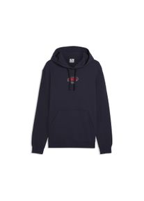 Kapuzensweatshirt Puma "ESS LOGO LAB STORY 1 HOODIE TR", Herren, Gr. XL, new navy, Sweatware, Obermaterial: 68% Baumwolle, 32% Polyester, bedruckt, regular fit normal, angesetztes B&uuml;ndchen, Sweatshirts Kapuzensweatshirt, Regular Fit, mit Kapuze, mit K&auml;ngurutasche, sportlicher Stil