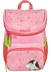 Kinderrucksack Scooli "Mini-Me, Polly Pony", M&auml;dchen, Gr. B/H/T: 20cm x 29cm x 13cm, polly pony, Polyester, Rucks&auml;cke Kinderrucksack