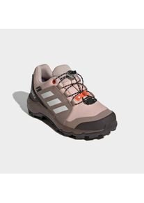 Wanderschuh adidas terrex "TERREX GORE-TEX", Jungen, Gr. 37, blush pink, sanftes wei&szlig;, chalky braun, Synthetik, Textil, Schuhe Wanderschuh, wasserdicht dank Gore-Tex Membrane