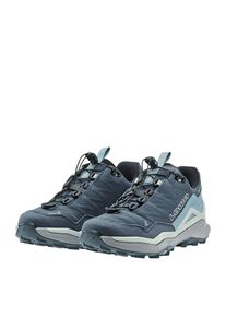 Wanderschuh Lowa "MADDOX PRO GTX LO SL WS", Damen, Gr. 37, rauchblau, blau, Synthetik, Textil, Schuhe Wanderschuh, wasserdicht dank Gore-Tex Membrane, Topseller