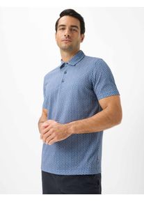 Brax Herren Polo Style PEPE cove, Blau, Gr. L