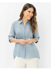 Brax Damen Hemd Style VICKI vintage blue, hellblau, Gr. 44