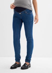 bonprix Umstandsjeans mit Bio-Baumwolle Skinny, blau, Gr.38, Bequeme skinny Jeans f&uuml;r die Schwangerschaft, 82% Baumwolle (organic)